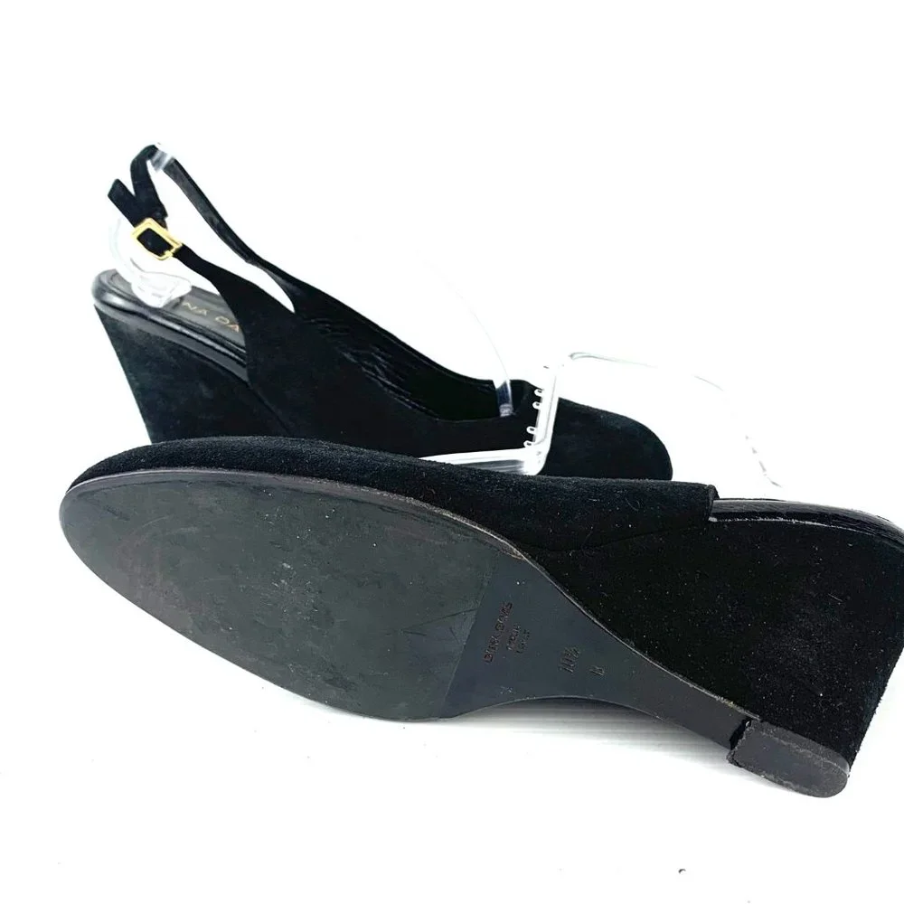 DANA‎ DAVIS 'Cervinia' Slingback Wedge Heels